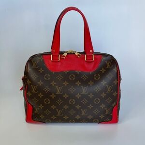 LOUIS VUITTON | RETIRO HANDBAG RED | MONOGRAM
